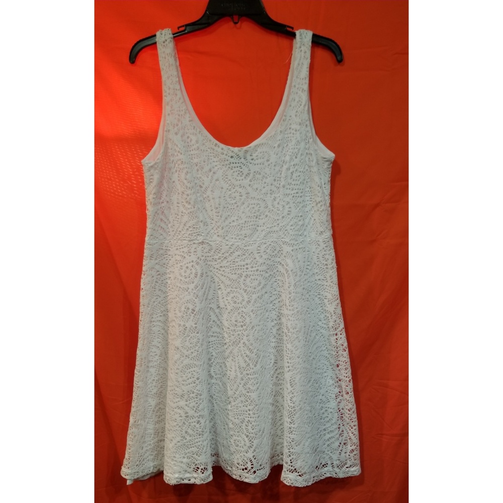 Apt. 9 White eyelet sleeveless dress